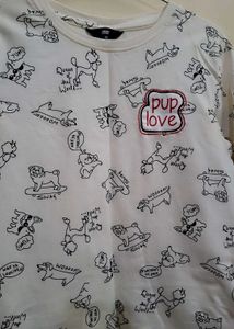 Cute Cartoon Print Sweatshirt