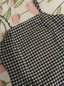 Gingham Check Mini Dress