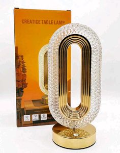 Crystal LED Table Lamp