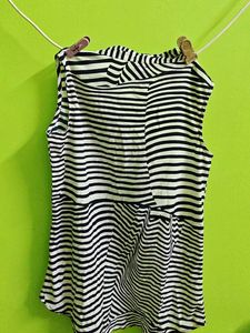 Striped Sleeveless Top