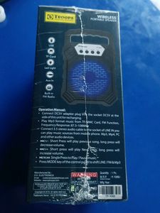TROOPS TP-3067 10W Bluetooth Speaker 🔊
