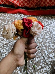 Fabric Flower Bouquet