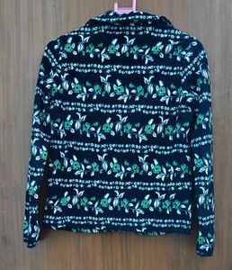 UNIQLO Floral Fleece Jacket