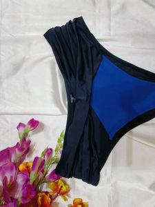 🇳🇿💫🎀High-Waisted Color Block Bikini Bottom