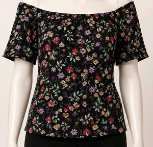 Floral Off-Shoulder Top