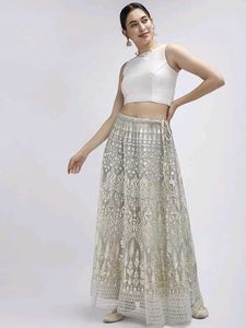 Elegant Embellished Lehenga Skirt