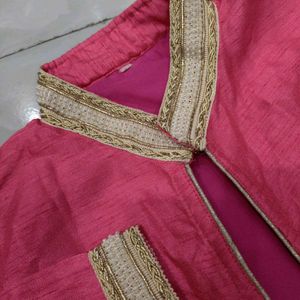 Long Anarkali type Shrug
