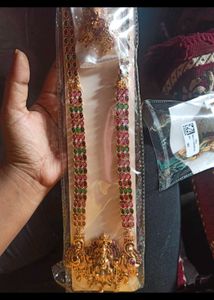 Traditional Indian Long Necklace Set