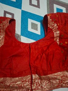 Red &amp; Gold Blouse