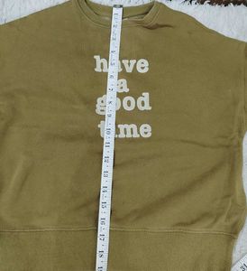 Olive "Have A Good Time" Sweatshirt