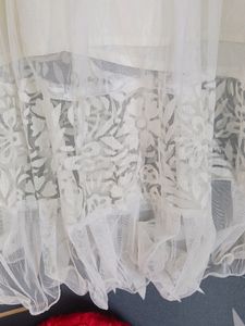 Long Salwar Cream Colour