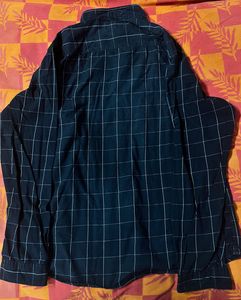 BYFORD Men's Black Checkered Shirt