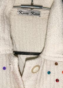 Vibrant Yellow Embellished Sweater