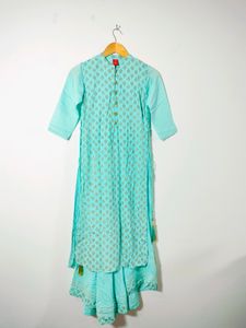 Cyan Casual Kurta (Women's)