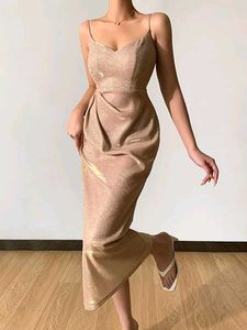brand new(urbanic)Sparkly Midi Slip Dress