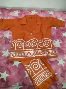 copper/orange embroidery color cord set