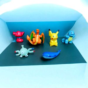KO Coin Size Pokemon Figurines Set