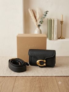 Coach Pink Pebble Leather Crossbody Bag