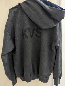 Men's Grey Hoodie winter wear
