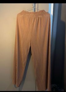 Pleated Wide Leg Pants