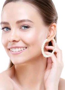 loop eyerring Pearl's natural bye one get fre
