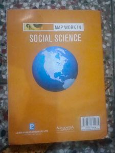 Class 9 Social Science Map Work Book