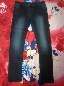 Men's Dark Wash Slim Fit Jeans