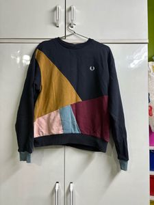 Fred Perry Color Block Sweatshirt