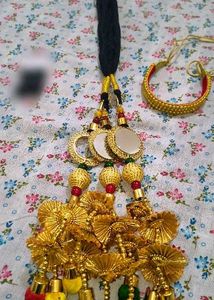 Elegant Gold necklace and with free Paranda🤩🤌