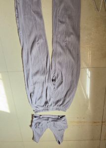 Pleated Lavender Co-ord Set