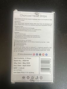 TNW Charcoal Nose Strips (6
