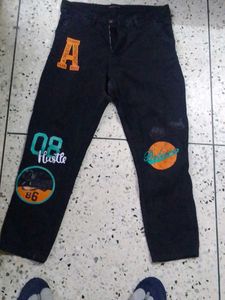 Stylish Graphic Print Pants
