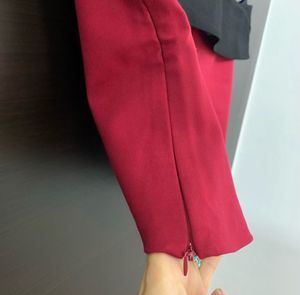 Chic Off-Shoulder Two-Tone Top