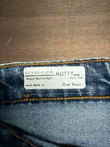 Classic Blue Denim Skirt