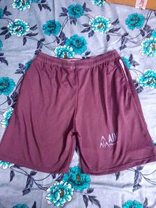 AIM Filament Maroon Athletic Shorts