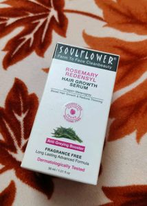 Soulflower Rosemary Redensyl Hair Growth Serum