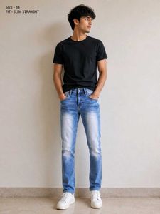 Blue jeans boys kids 34 waist
