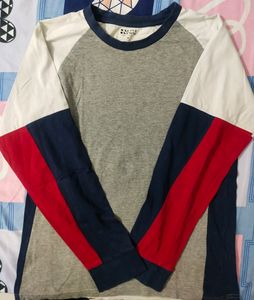 Men Grey Round Neck Pure Cotton T-shirt