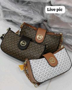 Michael Kors Monogram Shoulder Bag