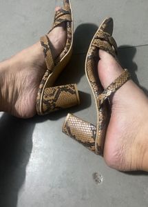 Stylish Animal Print Heels