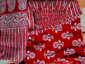 ♥️🩷💜3 Kurta Sets Combo Of