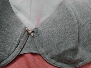 Comfortable Grey Bra