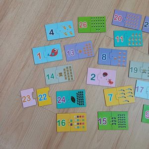 Colorful Counting/ Addition Puzzle Game