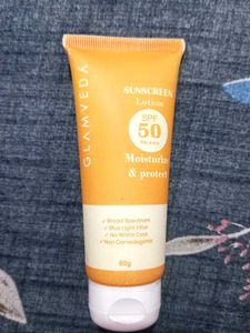 GLAMVEDA SUNSCREEN LOTION SPF 50