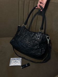 Givenchy Antigona Black Leather Handbag