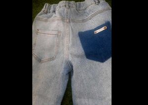 Imported Washed Light Blue Jeans