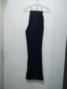 2PlyChinos almost black bootcut pant trouser