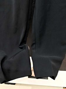 Chic Black Jumpsuit with Matching Kimono