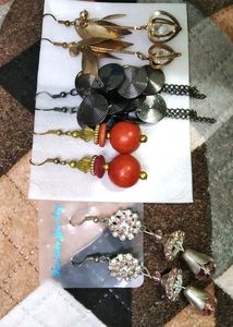 Combo of "4- Hanging Earings"