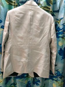 Men's Casual Cream Wedding Jacket